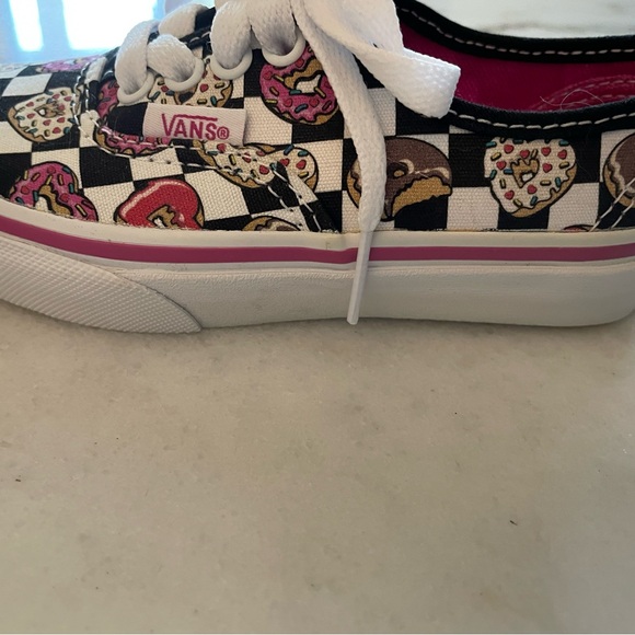 NWOB Vans donut checkered shoes size 11 - Picture 8 of 11